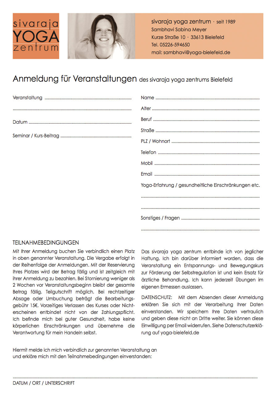 Anmeldung